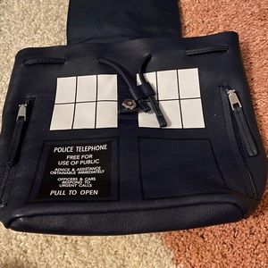 Doctor Who Tardis backpack by Bioworld NWOT